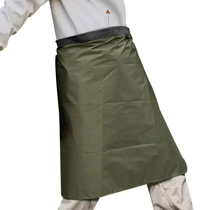 Wodoodporna spódnica przeciwdeszczowa Outdoor Wiatroszczelna damska półdługa lekka kurtka przeciwdeszczowa Camping Spódnica turystyczna Pasuje do talii 70-120 cm — zdjęcie 2