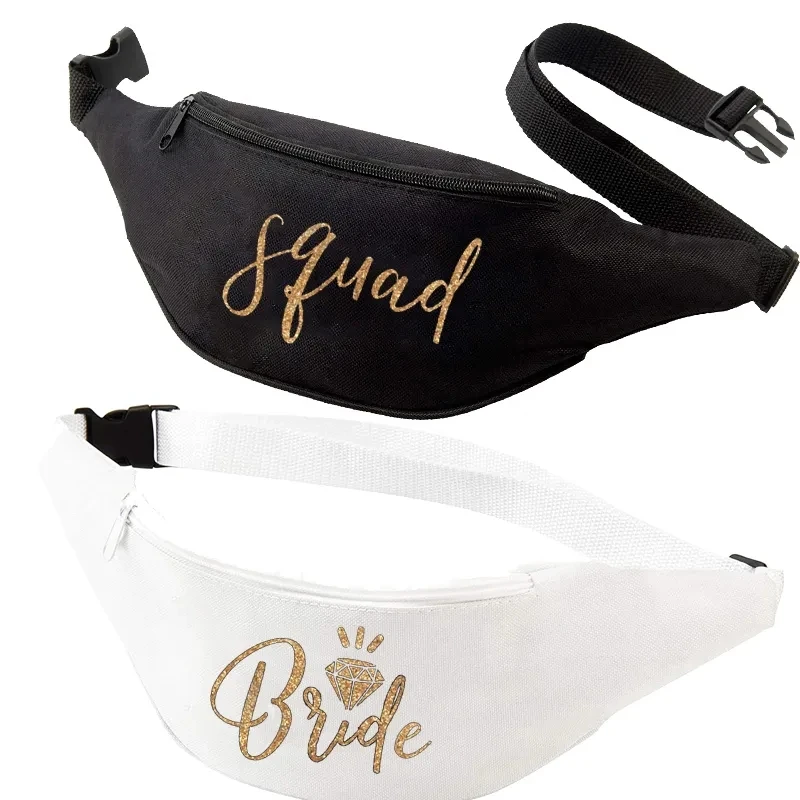 bride Squad Beach Yoga fanny pack Wedding Engagement bride to be Bachelorette Party weekend Bridal Shower Travel bridesmaid Gift