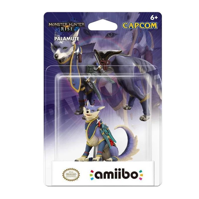 ARTSWIFT Amiibo - Monster Hunter Rise Series -Magnamalo Palamute Palico Original Figure Asian Version Region Free