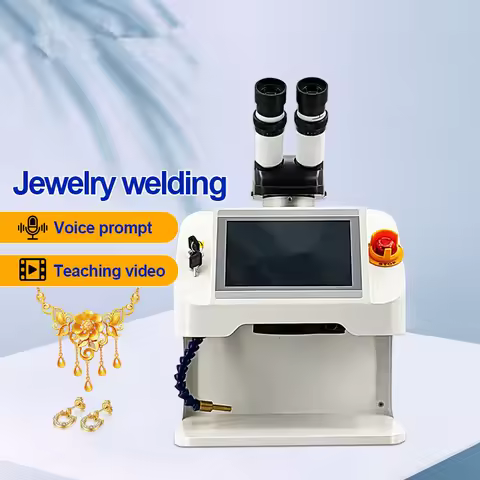 Factory Sale Desktop Jewelry Spot Soldering Machine 150W Spot Soldering Machine Gold Silver Ring Laser Welder
