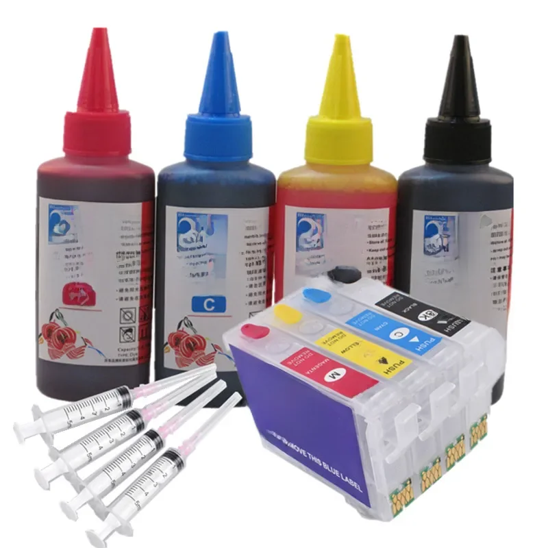 Cartouche d'encre rechargeable 603XL 603, puce ARC pour Epson XP-4155 XP-4150 XP-3155 XP-3150 XP-2155 XP-2150 WF-2870 2845 WF-2840 2820