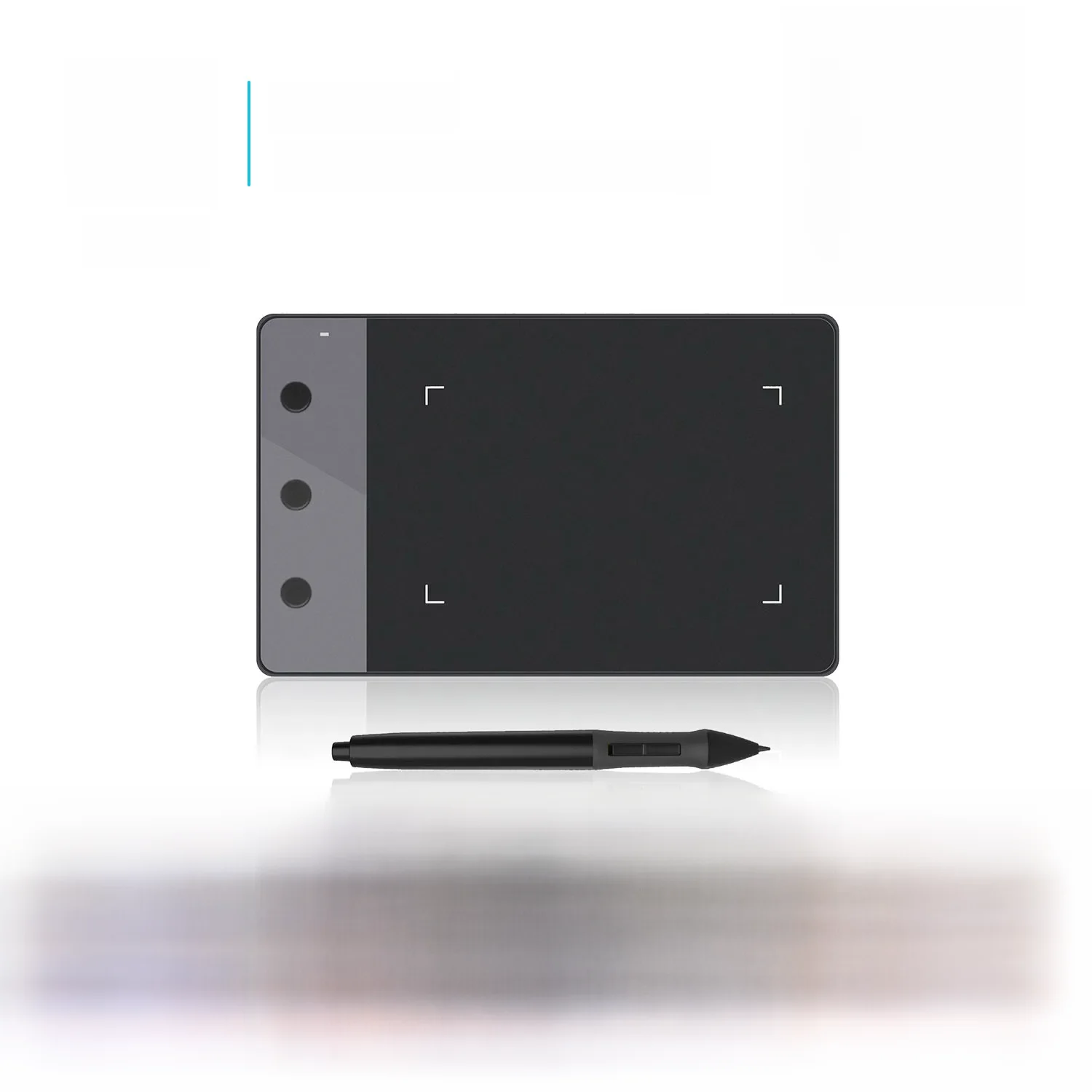 Nowe tablety graficzne HUION H420 4 "x 2.23" profesjonalne tablety z piórem cyfrowym do podpisów USB tablety do rysowania artystycznego czarne nauczanie online — zdjęcie 2