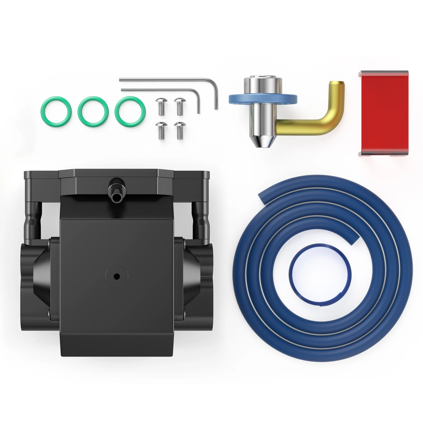 SCULPFUN – Kit de buses d'assistance à l'air S9, pompe à Air 30L/min, Structure entièrement métallique pour les Lasers S9, coupe plus rapide et plus propre, prise ue
