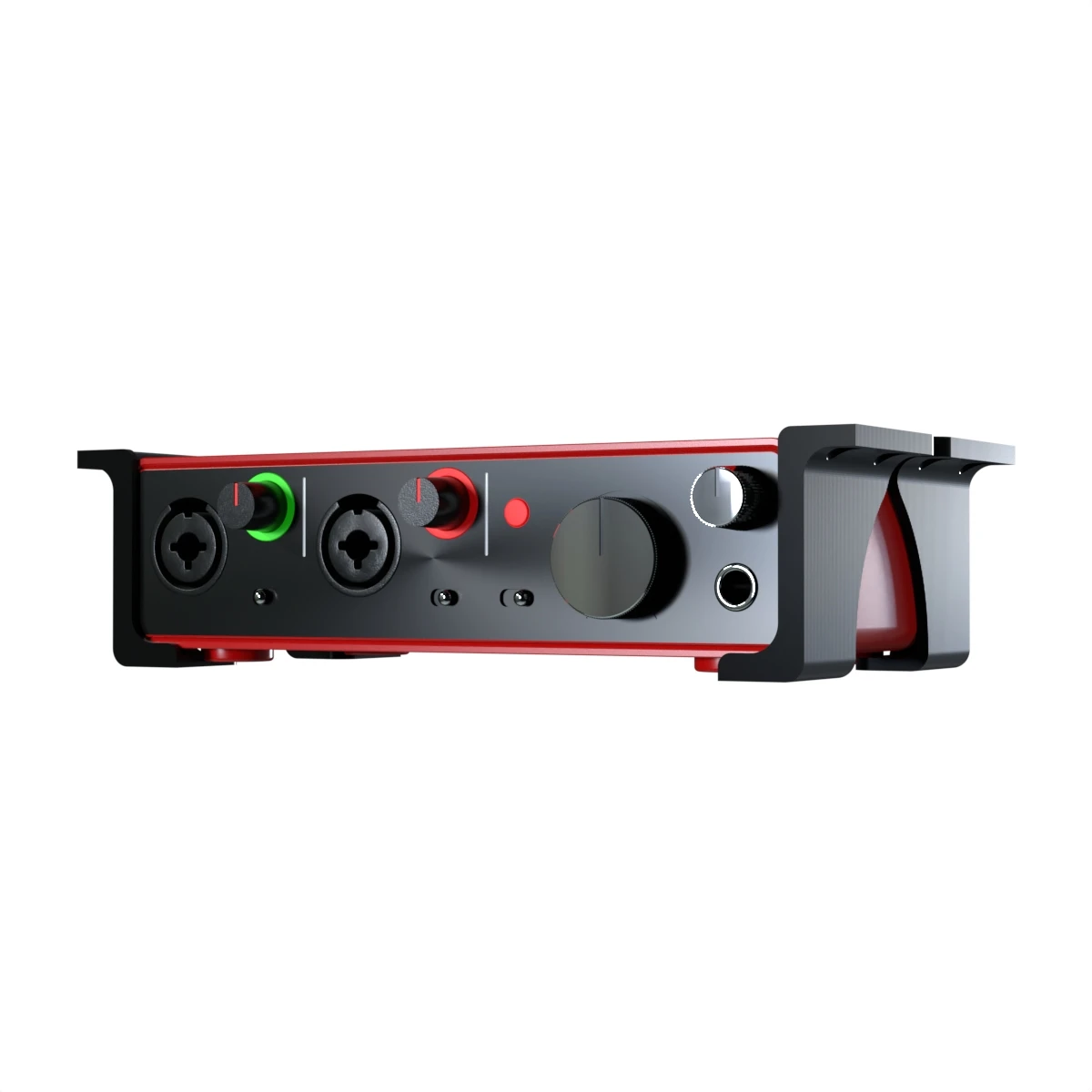 Support To Fix Under Table Compatible with Focusrite Scarllet 2i2, 2i4, 6i6 and Solo 2nd and 3rd Generation Audio Interface