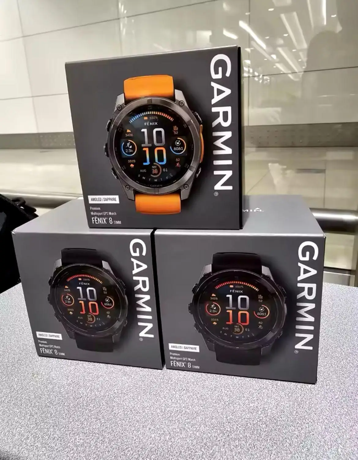 Hot Deal Garmin Fenix 8 47mm/51mm AMOLED solar Sapphire GPS Smart Watch