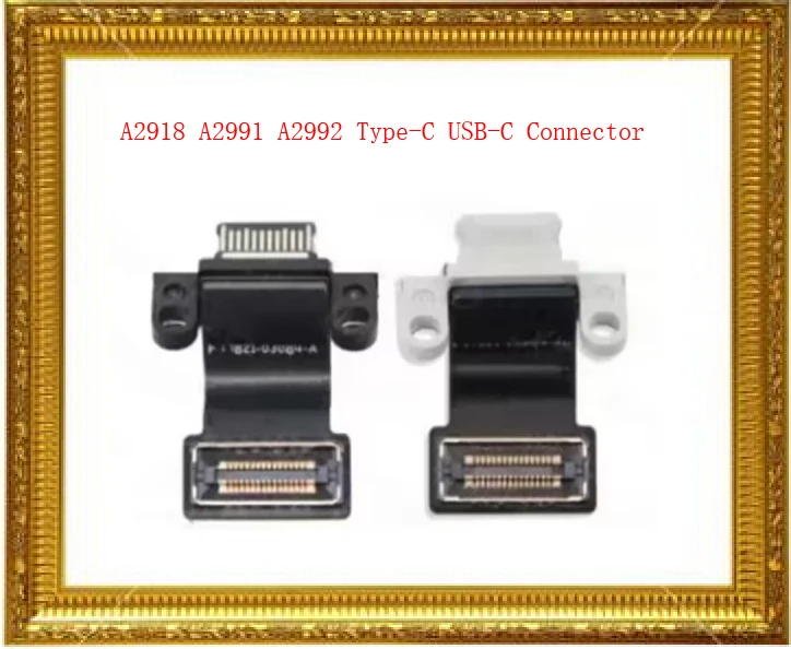 New Laptop A2918 A2992 A2991 Type-C USB-C Connector for Macbook Pro M3 Pro/Max Retina 14