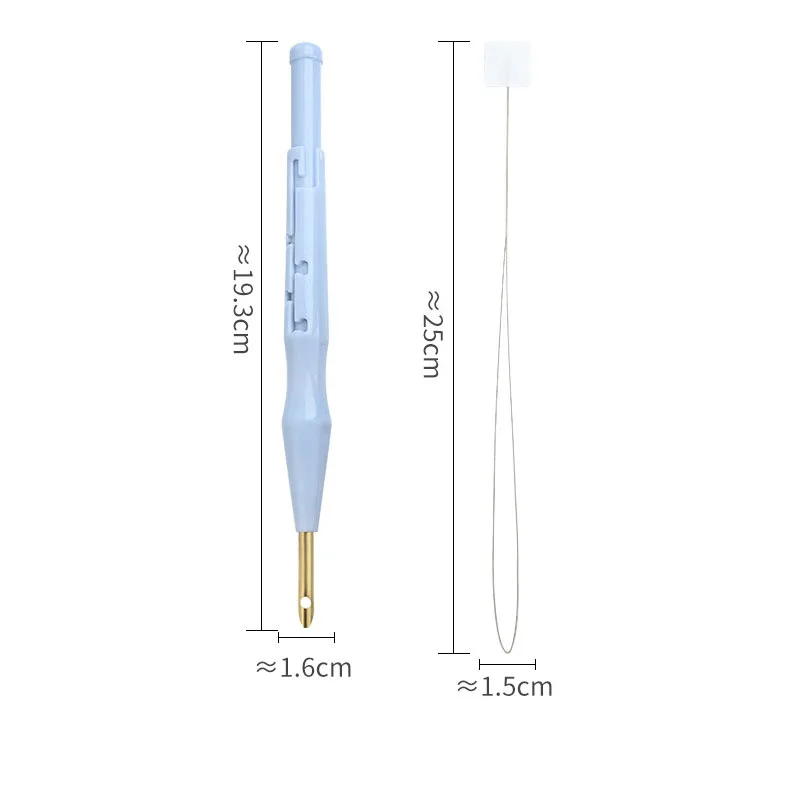 조정 가능한 펀치 바늘 자수 울 펠트 공예 포킹 도구 펜, DIY 매직 카펫 후크, 바느질 뜨게 도구, 1PC