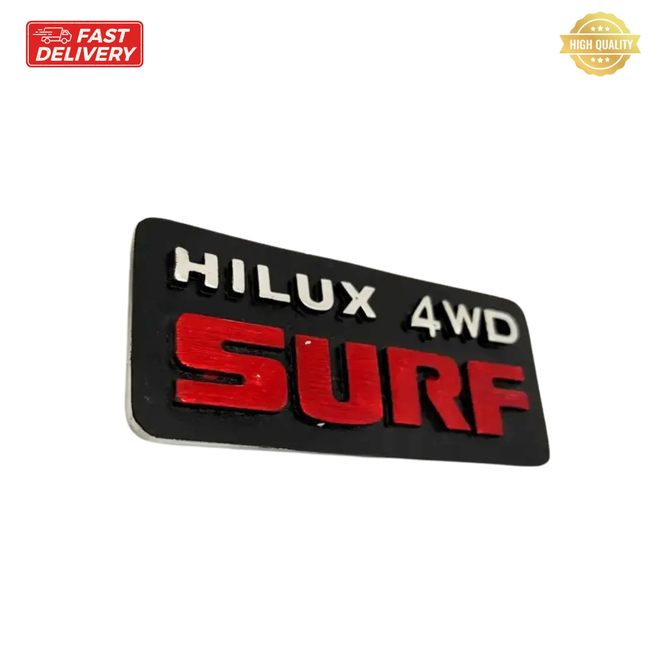 

Винтажный значок Hilux Surf 4WD, литая под давлением металла