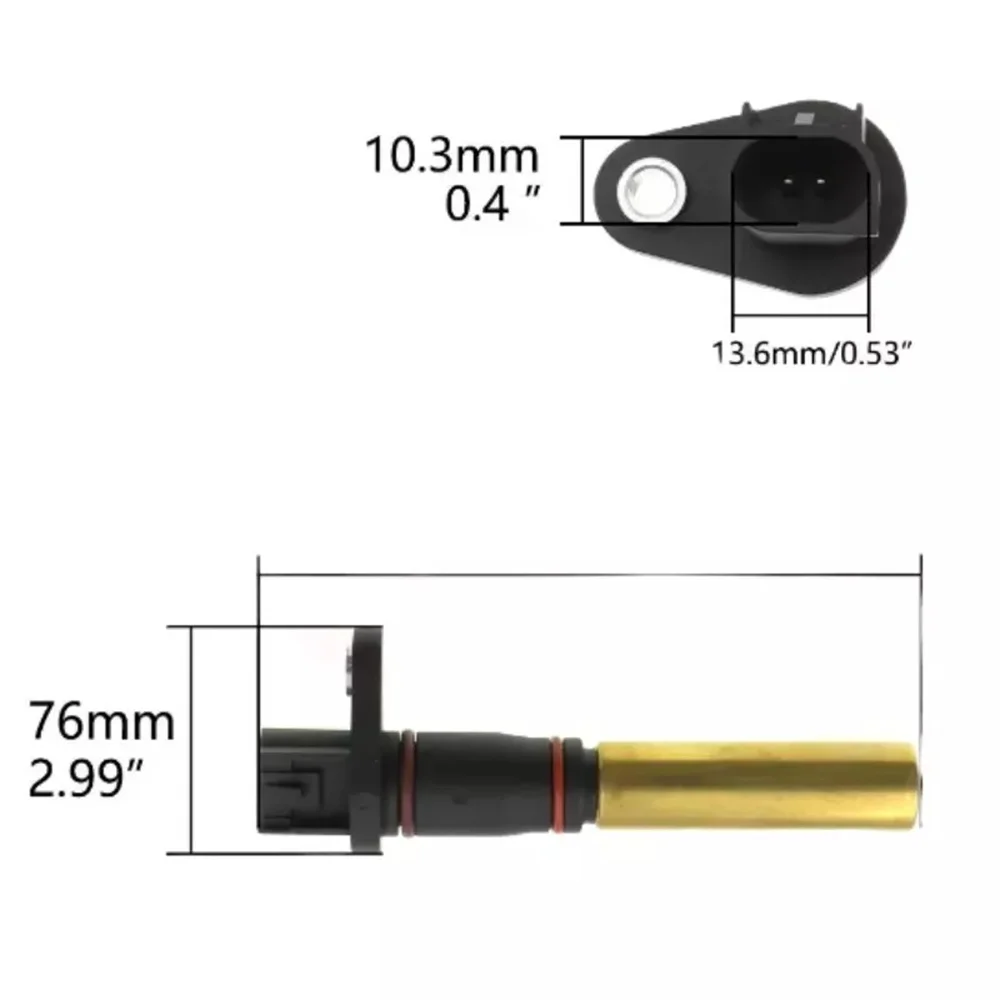 Sensore di posizione albero motore Nuovo 12588097   Per Chevy Colorado GMC Hummer H3 Isuzu
