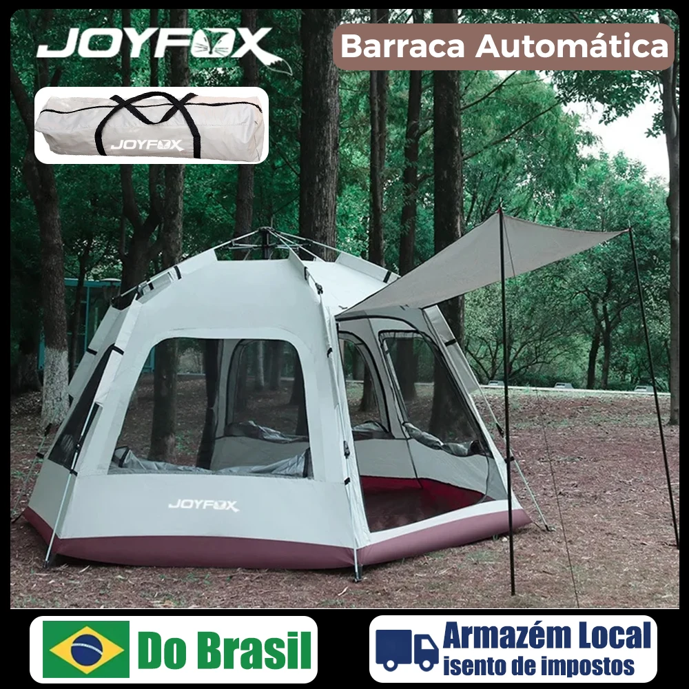 tente-de-camping-automatique-joyfox-iglu-5-8-places-tente-familiale-2-portes-4-fenetres-280-260-160cm-beige