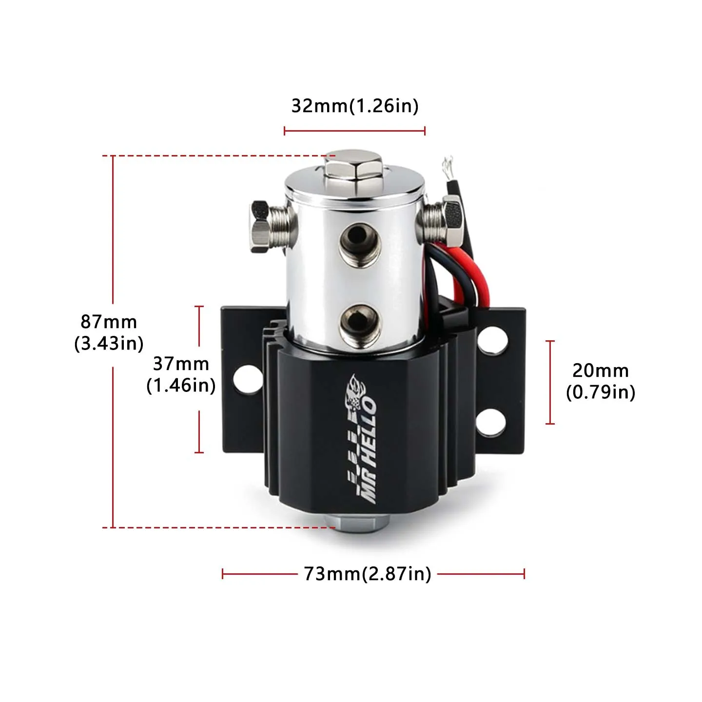 Roll Control Hill Holder Front Brake Line Lock Kit, Heavy Duty Hydraulic Parking Brake for Street Off-Road