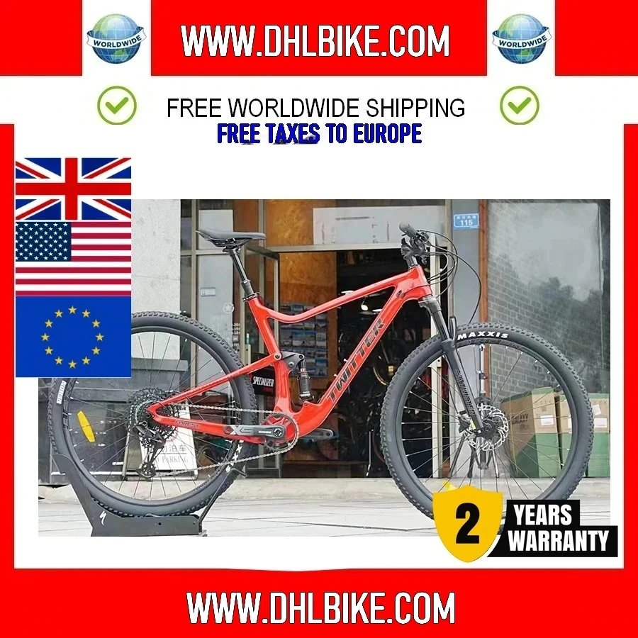 Venda rápida!!! Bicicleta de montanha com suspensão total para homens, bicicleta MTB carbono, suspensão dupla, SX, 12 velocidades, 27,5 in, 29 in, adulto