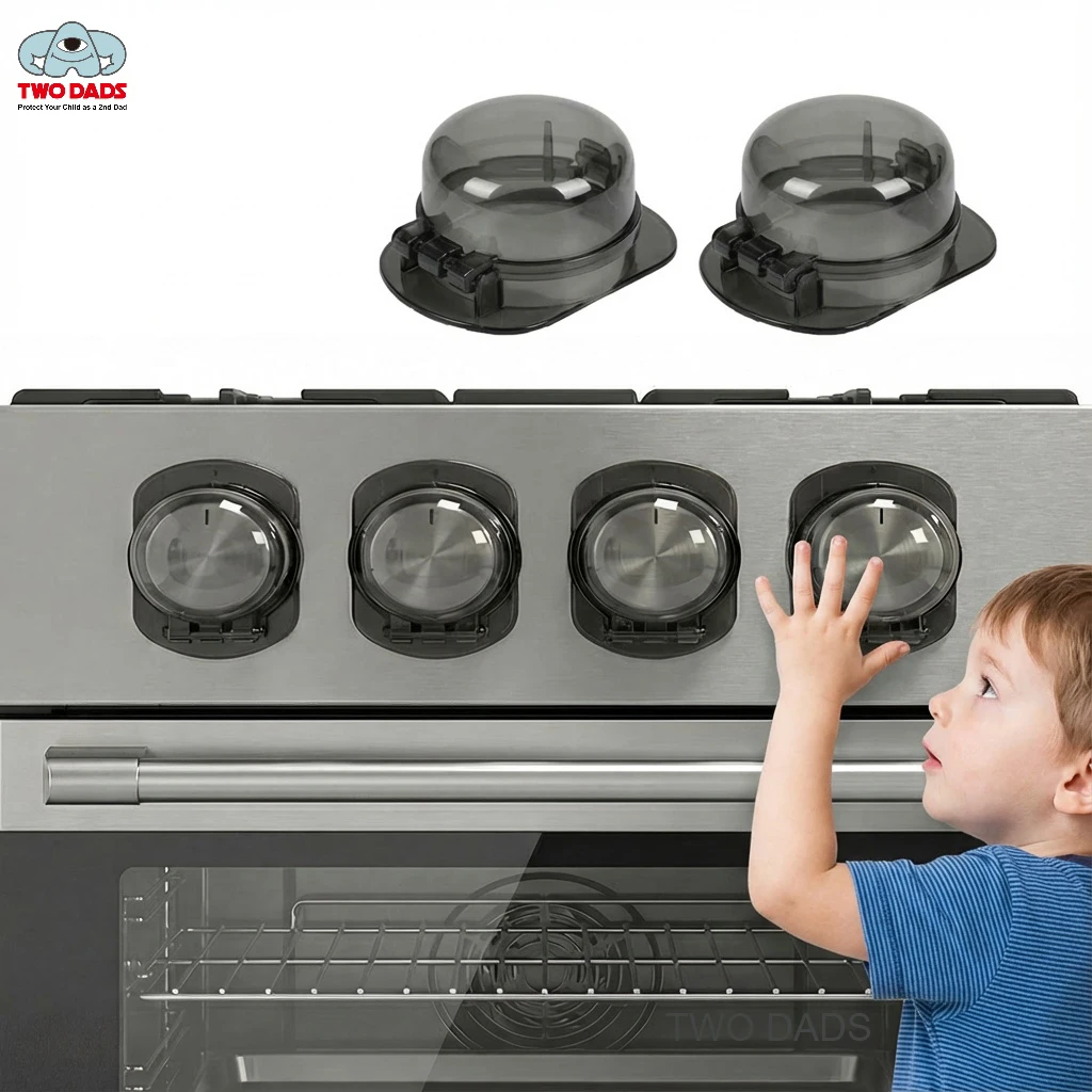 

2 шт. Защитные колпачки для ручек плиты, пластиковые, для безопасности детей, универсальные, для газовых духовок, защита для кухонной утвари, для дома