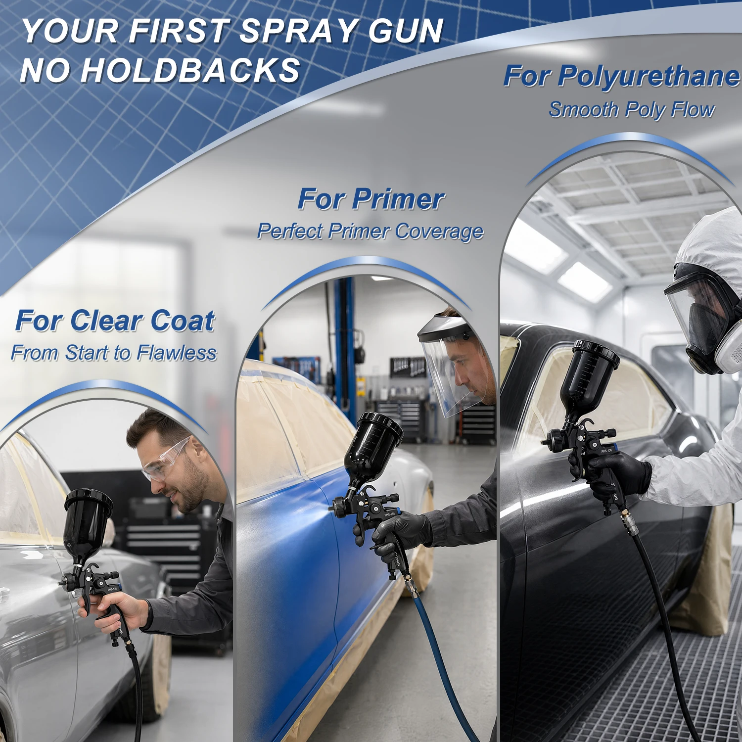 Thumbnail 4 - #80 Latest HVLP Spray Gun Kits Offers