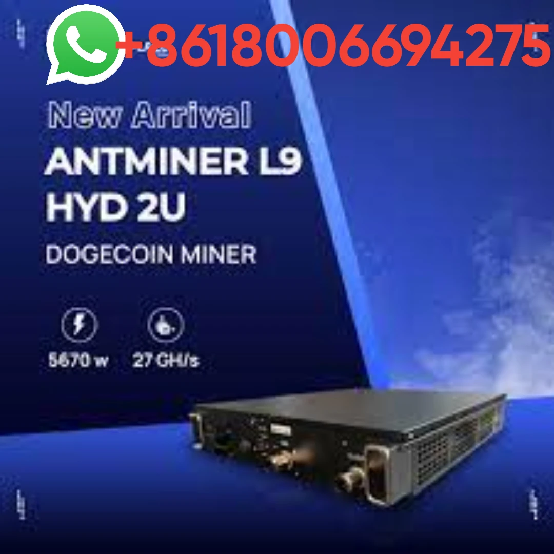 Б. ОРИГИНАЛЬНЫЙ НОВЫЙ Bitmain Antminer L9 Hyd 2U 27GH/S 5670W LTC DOGE MINER Б. ОРИГИНАЛЬНЫЙ НОВЫЙ Bitmain Antminer L9 Hyd 2U 27GH/S 5670W LTC DOGE MINER