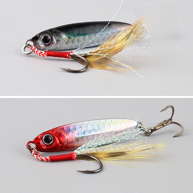 Micro gabarit métallique 7g 10g 15g 20g 25g 30g, leurre de coulée à rivage, leurre de pêche en eau salée, appât artificiel