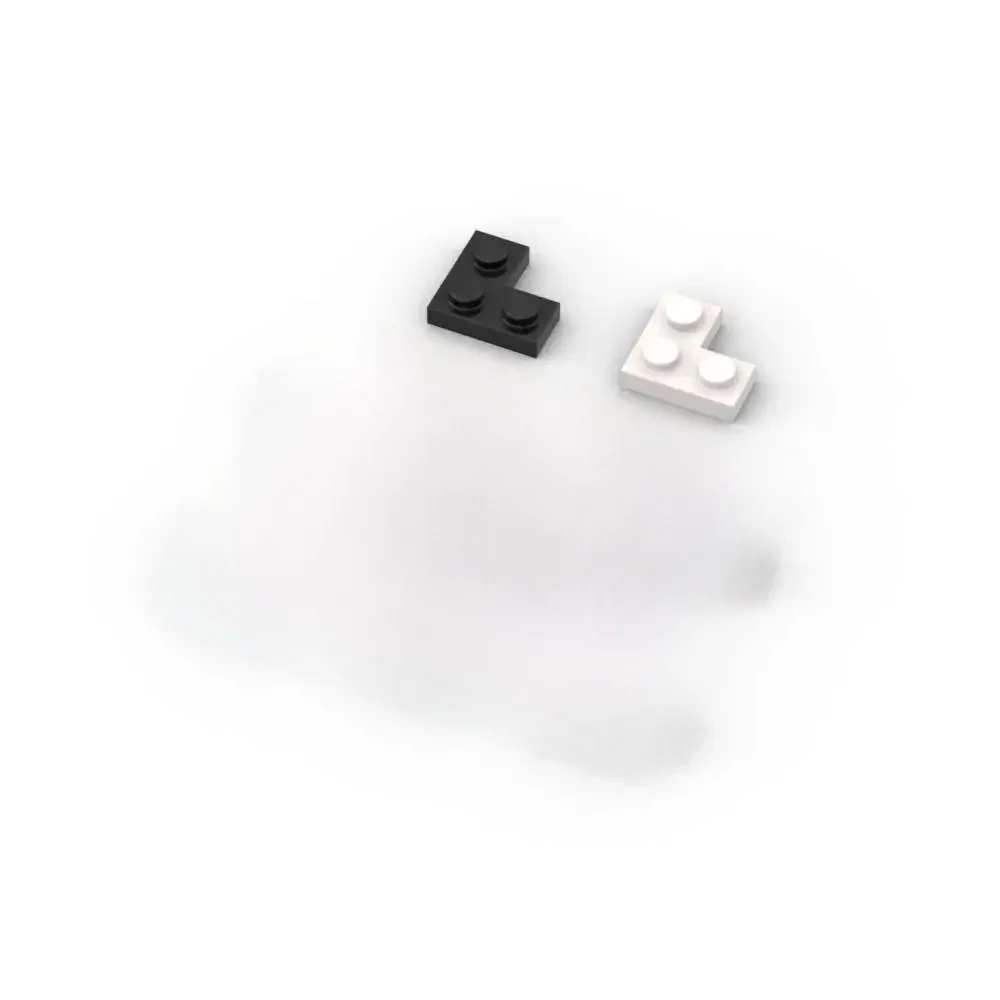 MOC 10 pièces Puzzle particules 2420 plaque 2x2 blocs de construction Kit haute technologie conseil coin briques idée jouets cadeaux d'anniversaire livraison directe