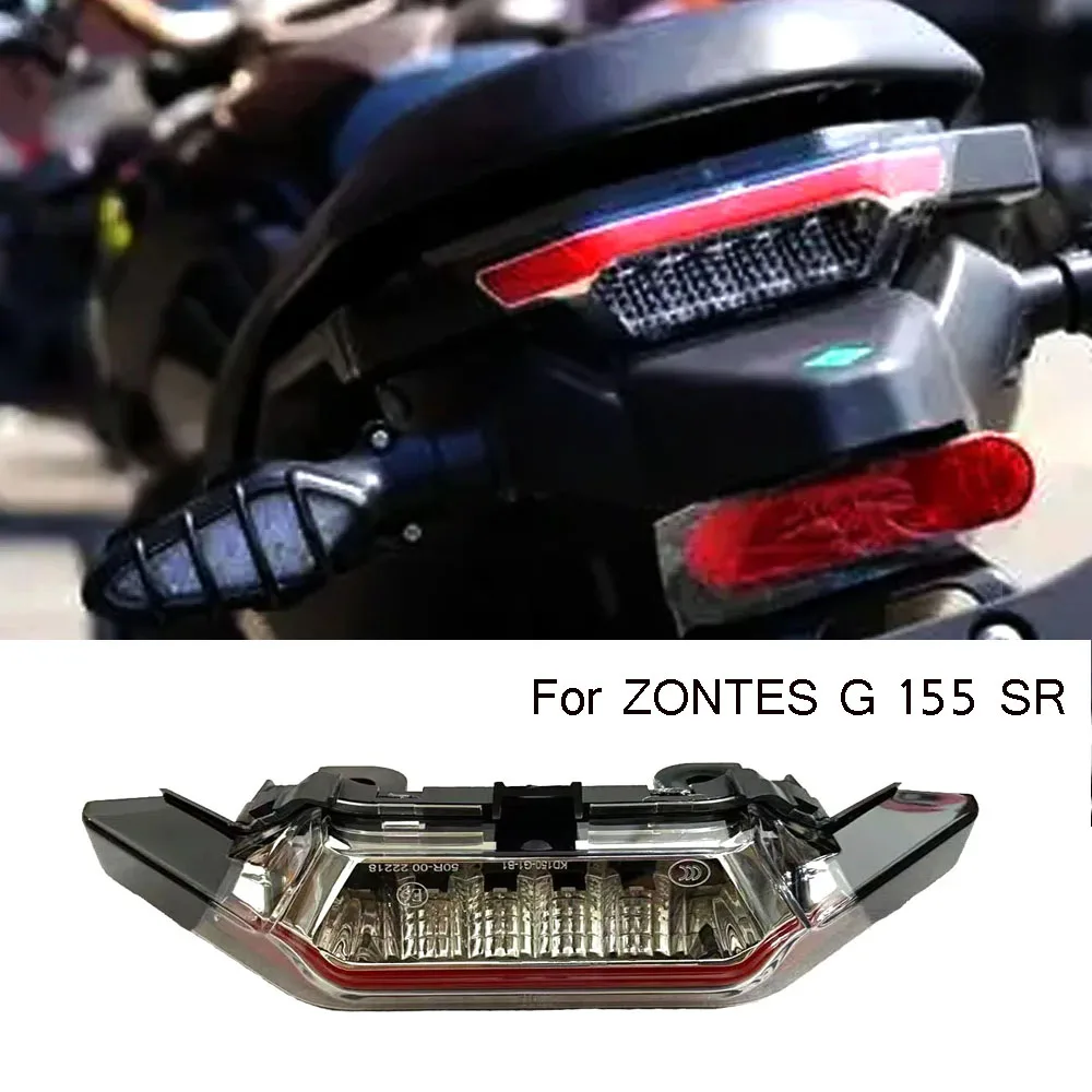 

NEW For ZONTES G 155 SR Tail Light Motorcycle LED Rear Warning Original Rear Warning Fit Zontes G155 SR