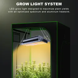 Led Grow Light 300W Full spectrum Phytolamp for Indoor Plants Growbox Growtent Greenhouse Hydroponics Seedlings Vegs Flower