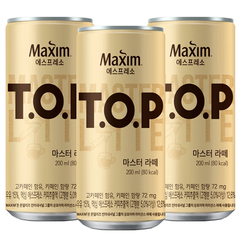 Maxim Tio Pi Master Latte 200ml x 36 Can