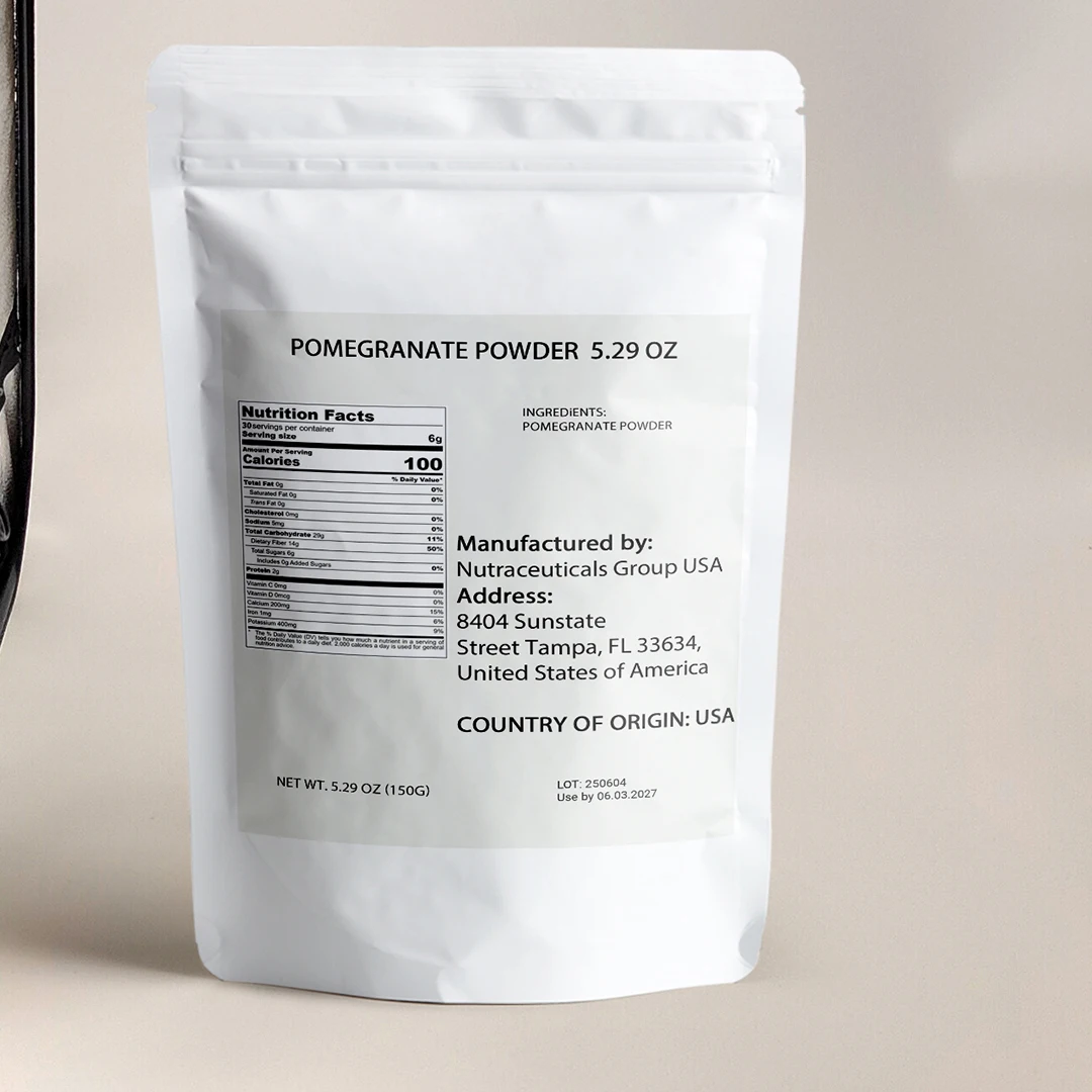 Pó de Romã, Fruta Ácida para Cozinhar, Smoothies, Chá, 5,3 Onças