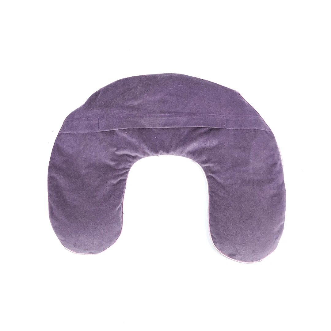 Moist Microwavable Heating pad For Shoulder Neck Wrap Neck Pillow Travel Back Warmer Weighted shawl lavender U-shaped Tuhopeta