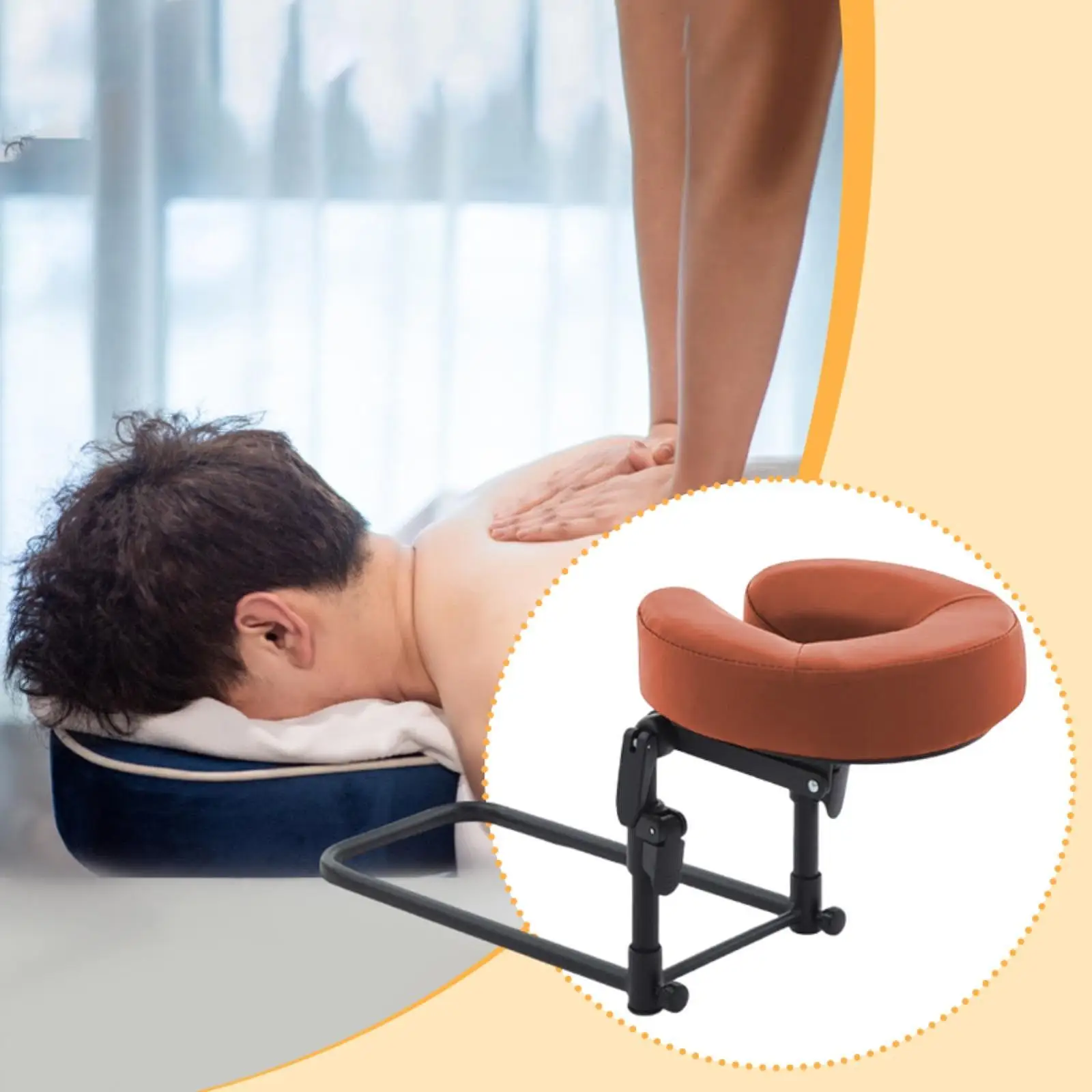 Face Down Mattress Top Massage Kit Massager Head Rest Mattress Hand Support Board Comfortable Multifunction for Beauty Bed Salon