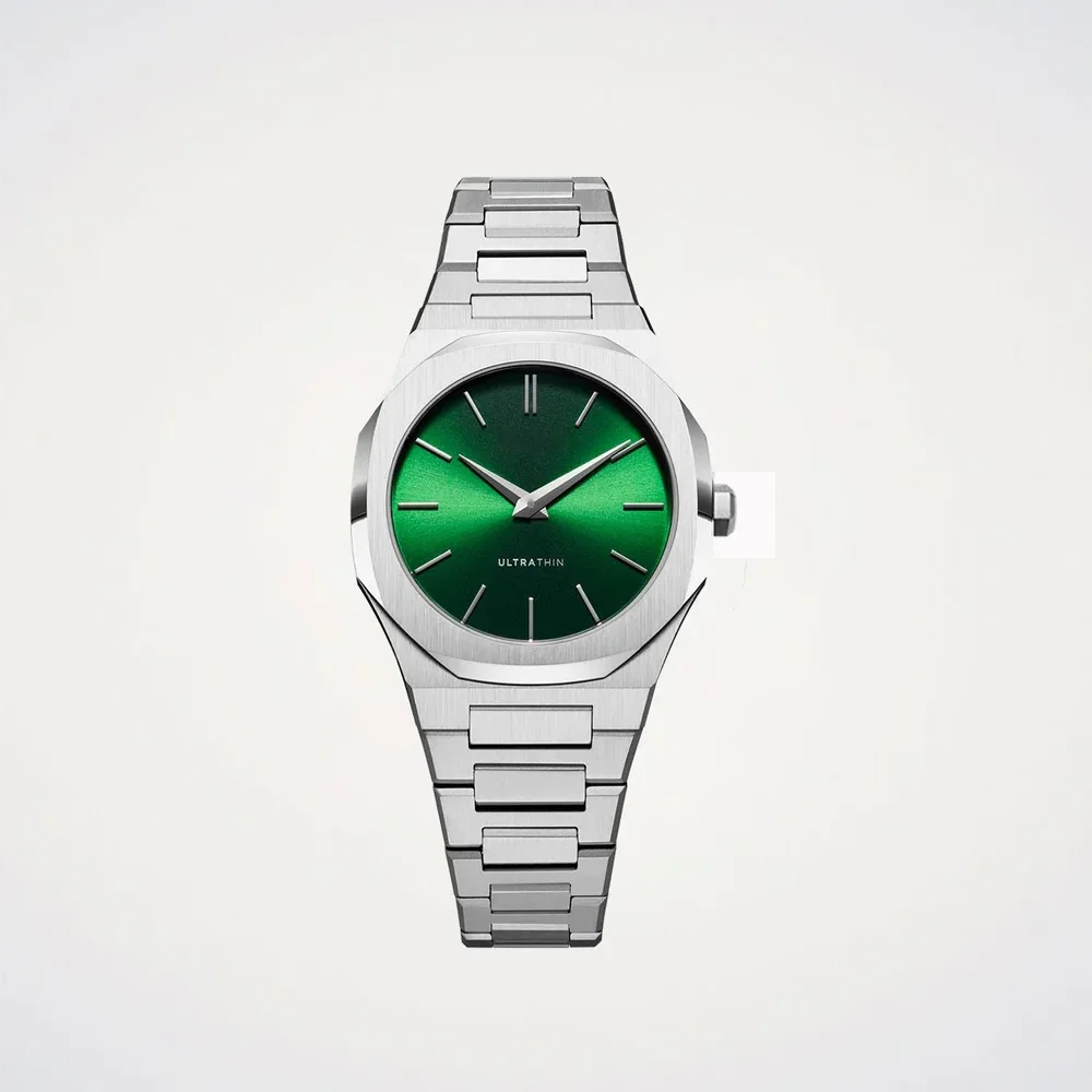 오리지널 로고 30mm Untra Thin 모든 스테인레스 스틸 일본 무브먼트 미니멀리스트 방수 레이디 시계