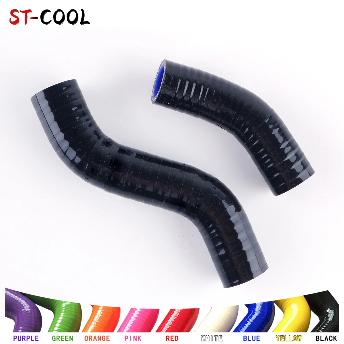 For Range Rover Classic Discovery Defender 3.5 V8 Radiator Silicone Hoses Kit Tubes Piping 2Pcs 10 Colors