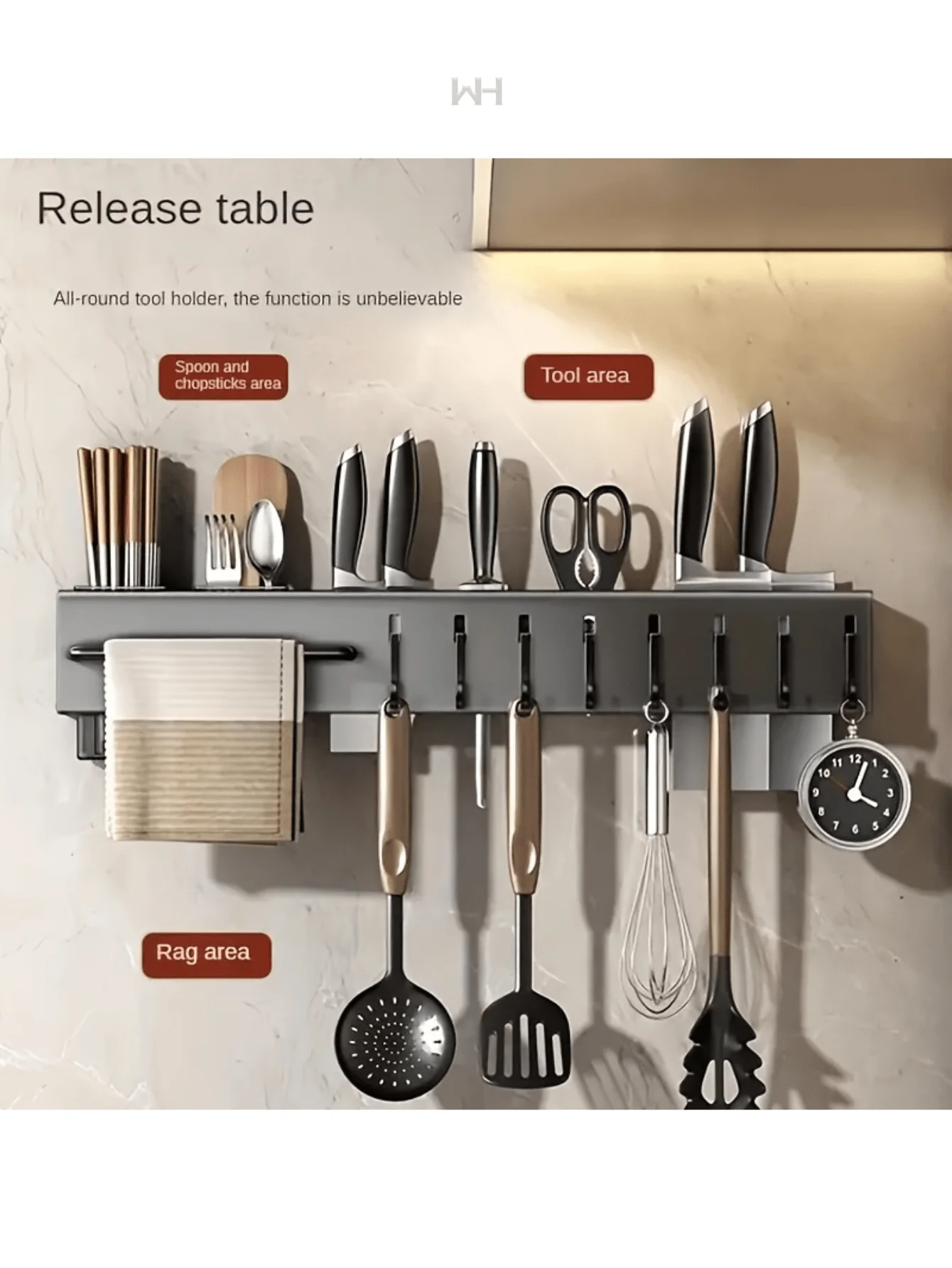 Knife Holder, Home Organization, Kitchen Storage, Shelves and Holders