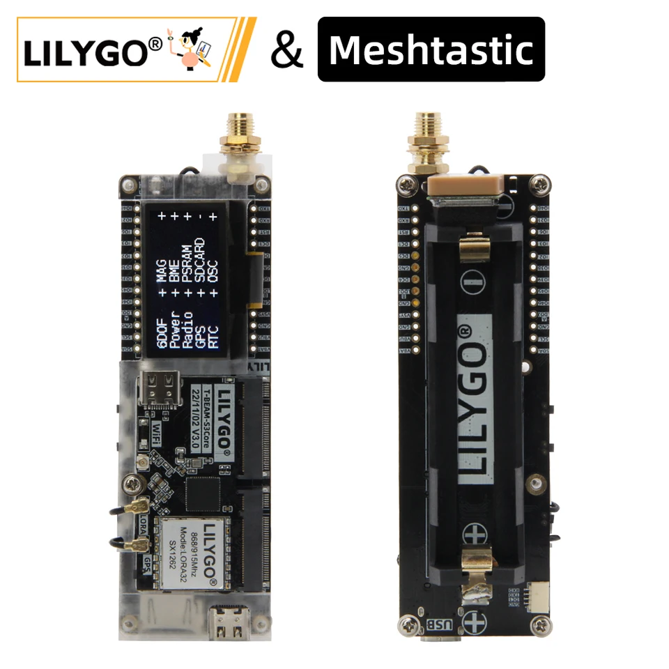 LILYGO® Meshtastic T-Beam SUPREME ESP32-S3 Development Board