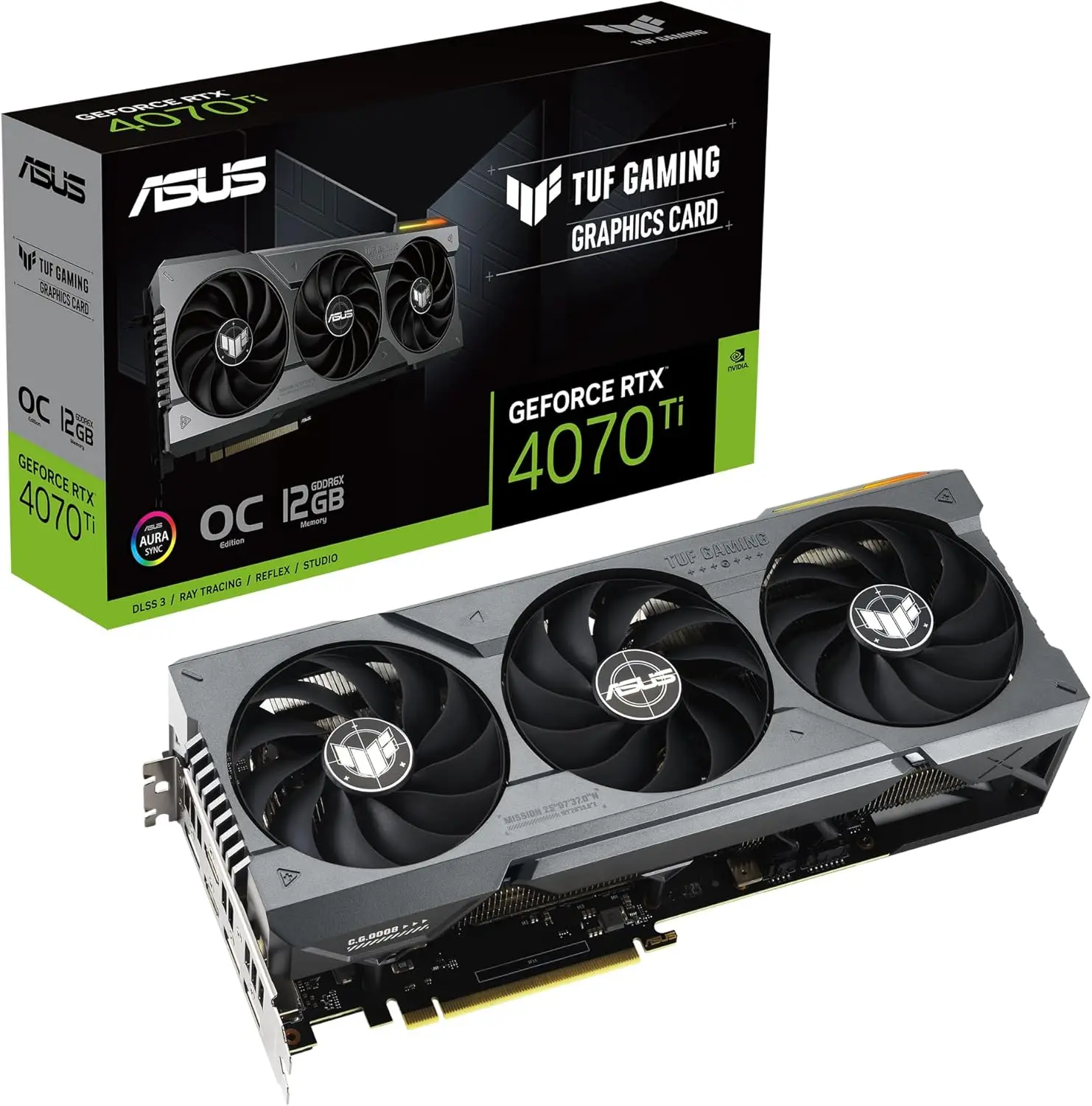 Asus-NVIDIA GeForce TUF Gaming, RTX Ti, 12 GB, gdr6x