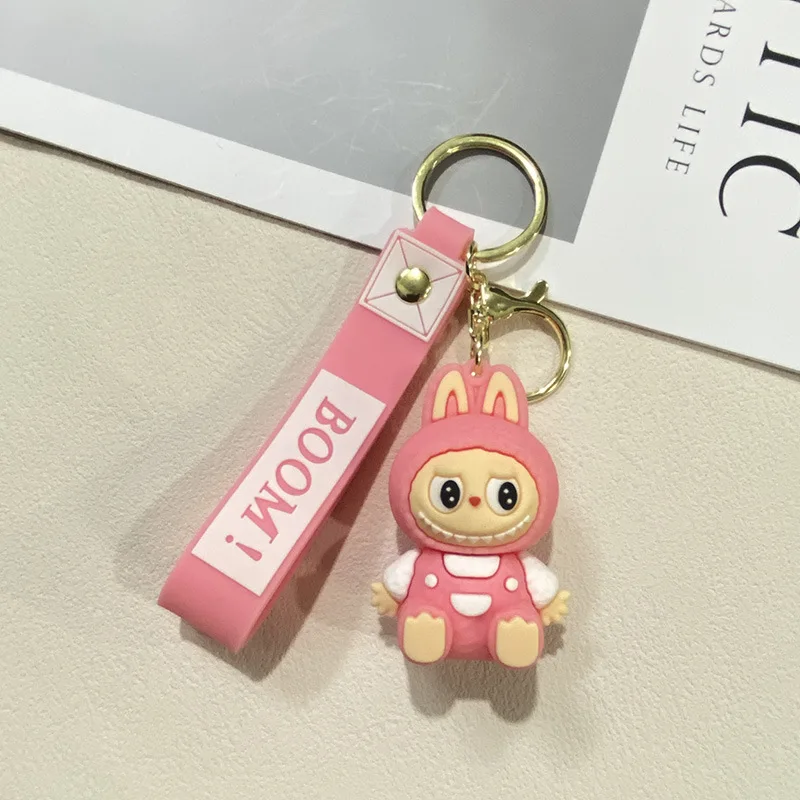 Labubu Mobile Phone Pendant Keychain 1-Pcs