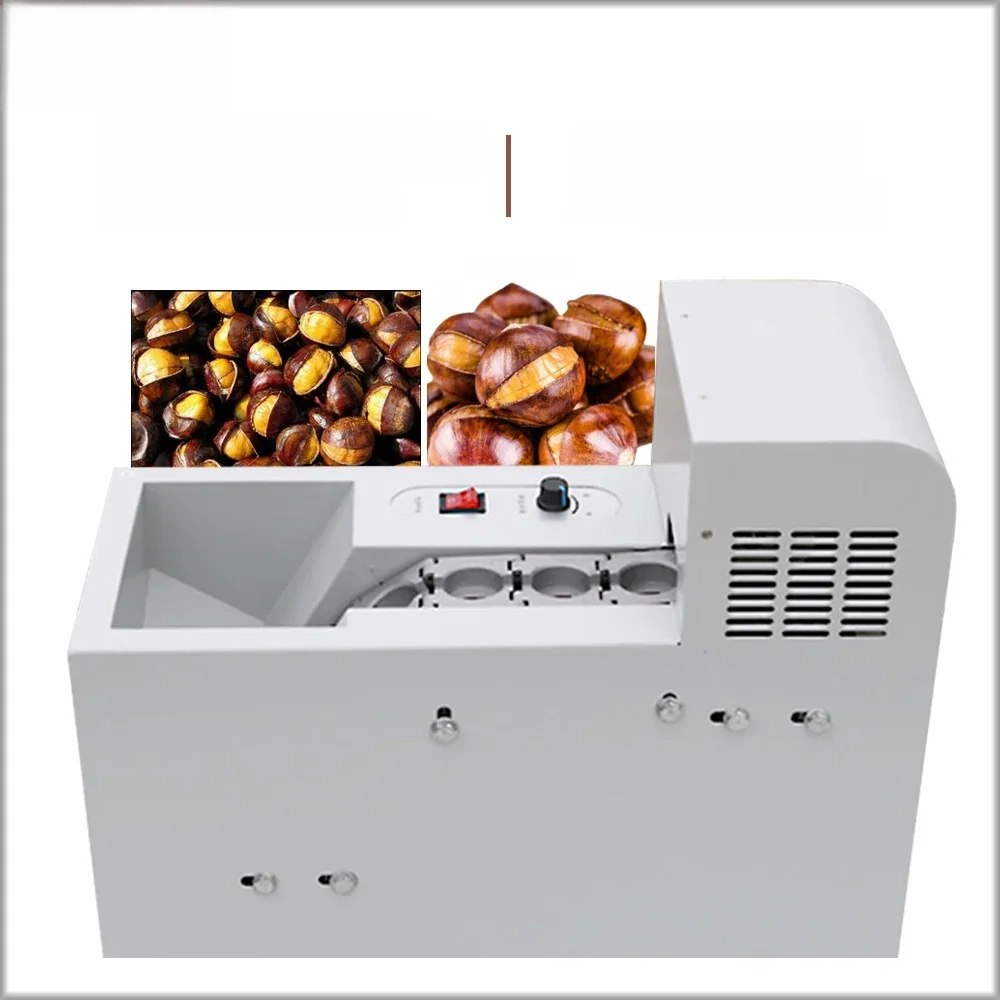 Xeoleo-cortador elétrico de castanhas, máquina comercial de corrente única, máquina de incisão de