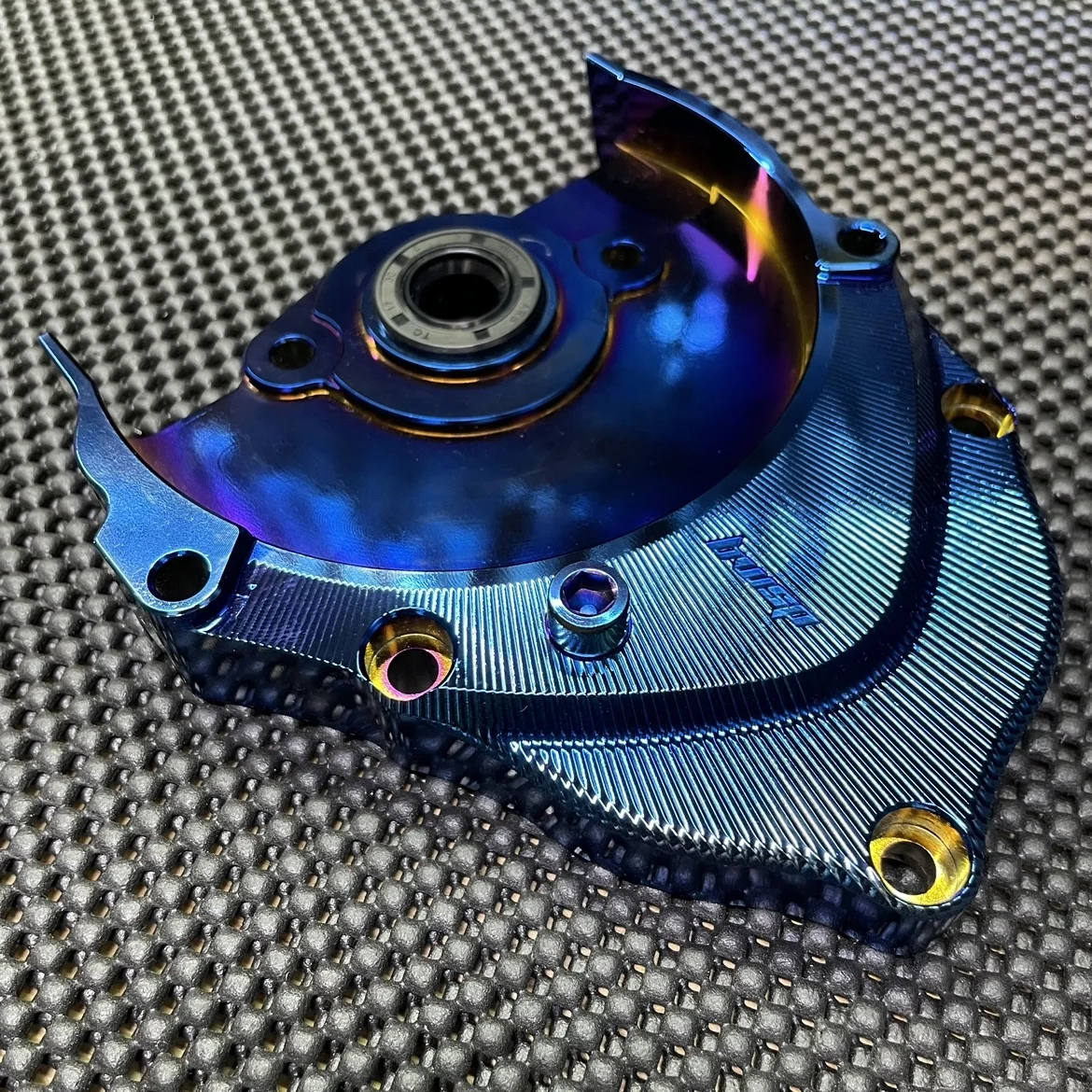 Transmission Gear Box Lid DIO50 AF18 And BILLET Cnc CASES With Modified Secondary Gears Rainbow Color Transmission Lid