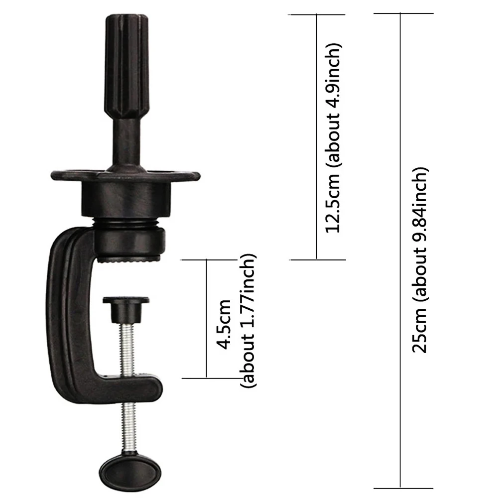 Adjustable Plastic Mini Wig Head Stand for Wig Making