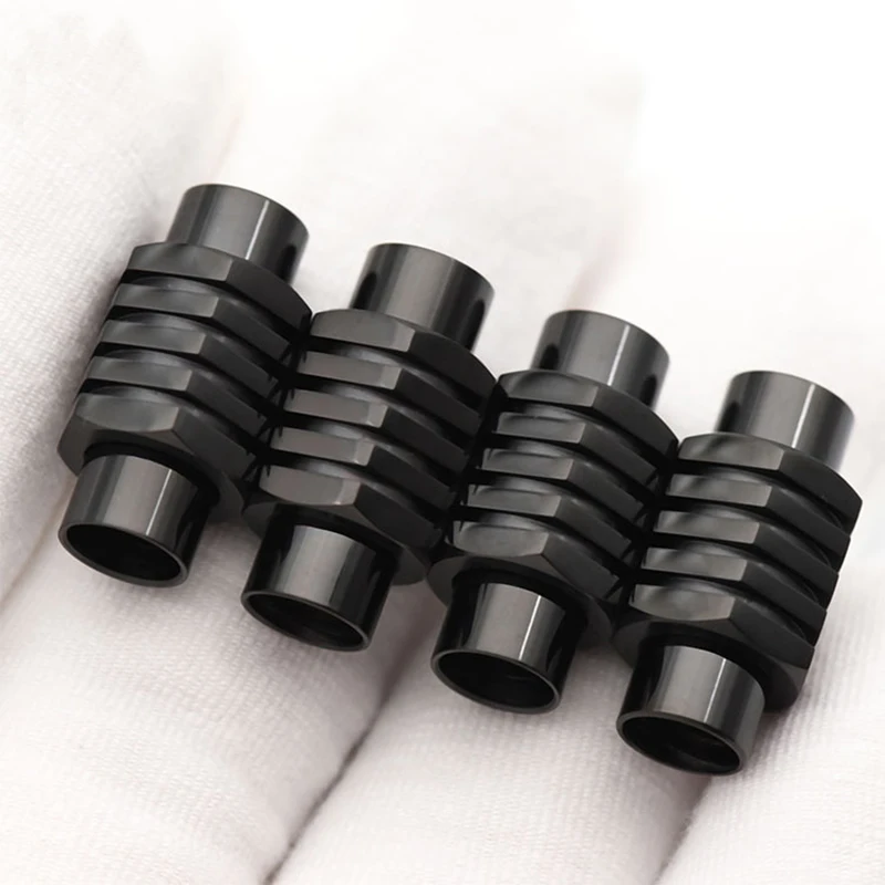 10pcs 3/4/5/6/8mm Hexagonal Shape Stainless Steel Magnetic Clasps Cylinder Fastener Bracelet Buckle Jewelry Making Accessories