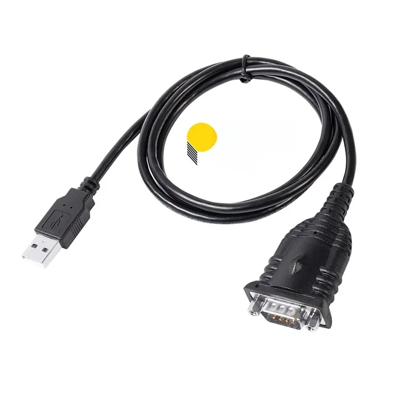Wydajny kabel konwertera USB typu A na DB9 męski RS232 z pełnym rozszerzeniem pinów Obsługa Windows 7 8 10 11 XP Android Mac — zdjęcie produktu 7