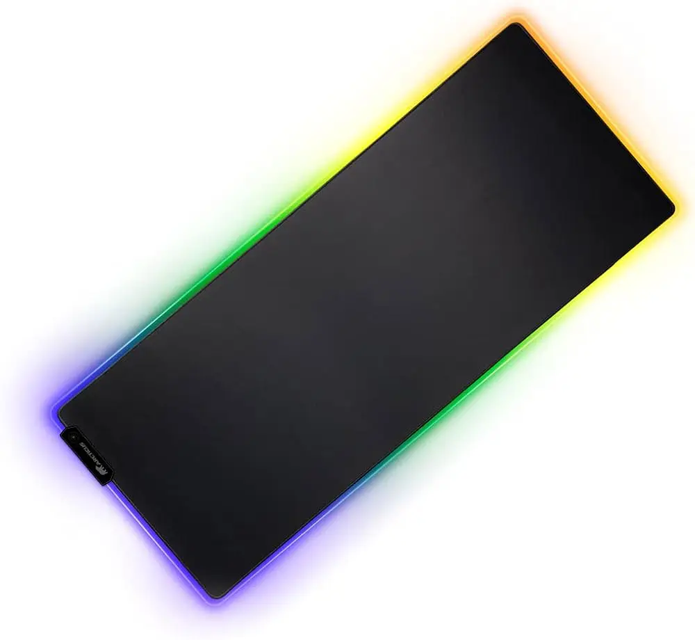 Mouse Pad Gamer LED RGB Extra Large Black Arcticus