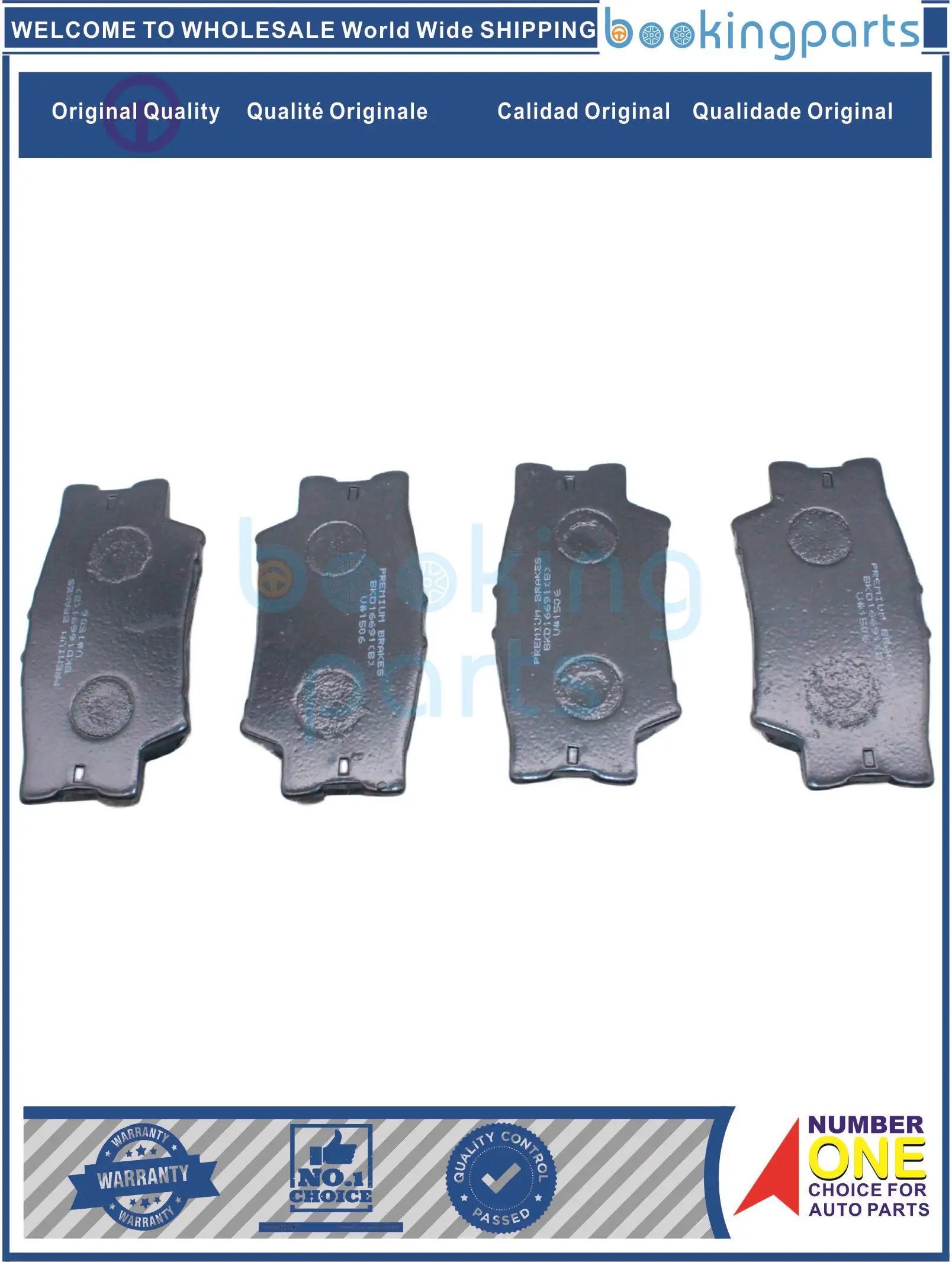 BKD16691(B),24632Z,446642060,0446606080,0446606070,MD2269 Brake Pad For TOYOTA RAV4 05-18 CAMRY ACV 40 06-12