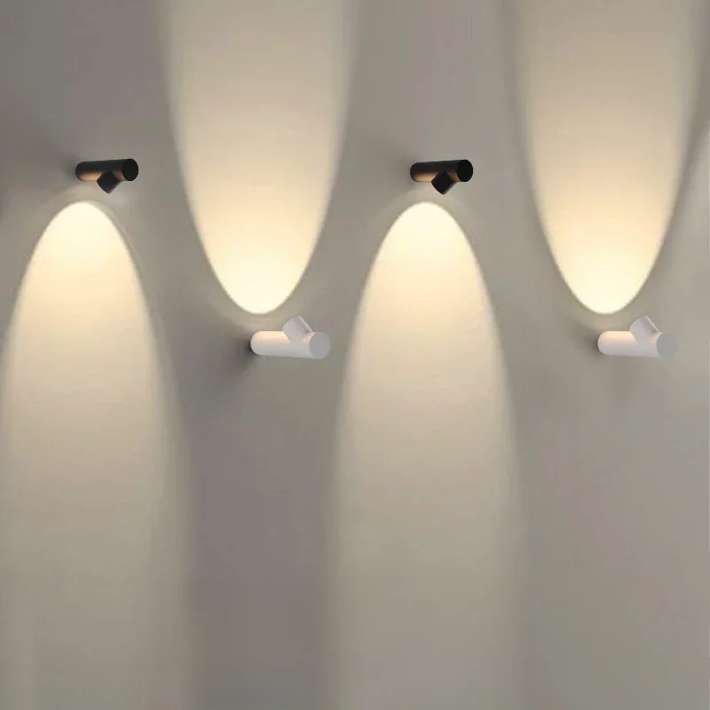 6W COB étanche AC85-265V monté en Surface mur LED lumière moderne nordique Luminaire intérieur appliques salon porche extérieur