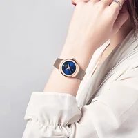 NAVIFORCE, relojes impermeables para mujer, pulsera de vestir, reloj con calendario de cuarzo, reloj de pulsera elegante de acero inoxidable, reloj femenino