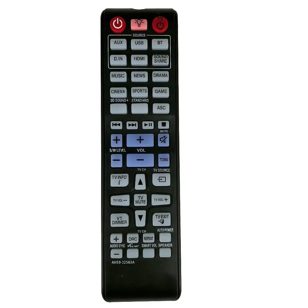 New Replaement AH59-02583A Remote control For SAMSUNG Sound Bar HW-F850 HW-F850/ZA HWF850 HWF850ZA