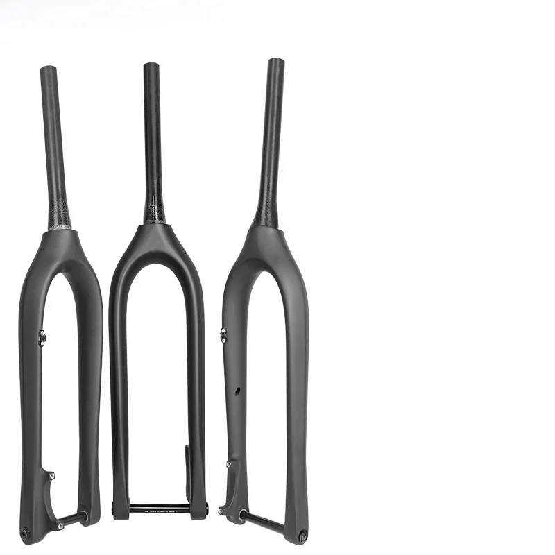 AliExpress BXT Full Carbon Mountain Bike Fork, Thru Axle, MTB Bicycle, Inside Outside Cable Line, 110x15mm, 100x15mm