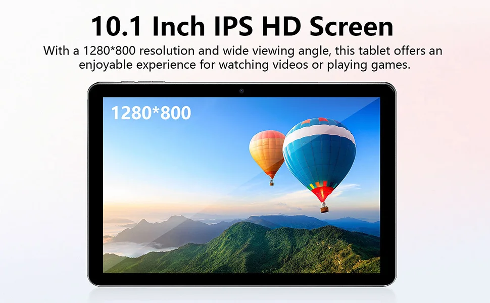 COLORROOM Android 15 10.1 Inch Tablet with Case,Keyboard Mouse, 24GB RAM 64GB ROM, GMS, 1TB Expandable, 2-in-1 Tablet for Work