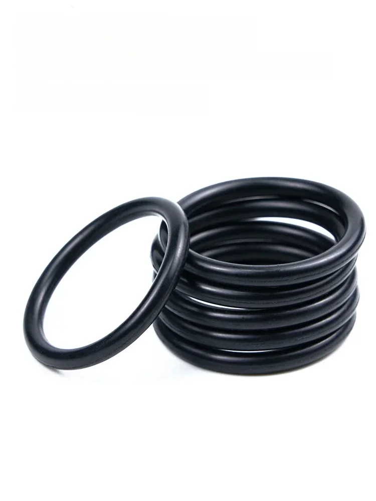 Czarny nitrylowy o-ring Grubość CS1mm/1,5mm/2mm/3mm Średnica zewnętrzna 3-80mm Gumowa uszczelka olejoodporna — zdjęcie 2