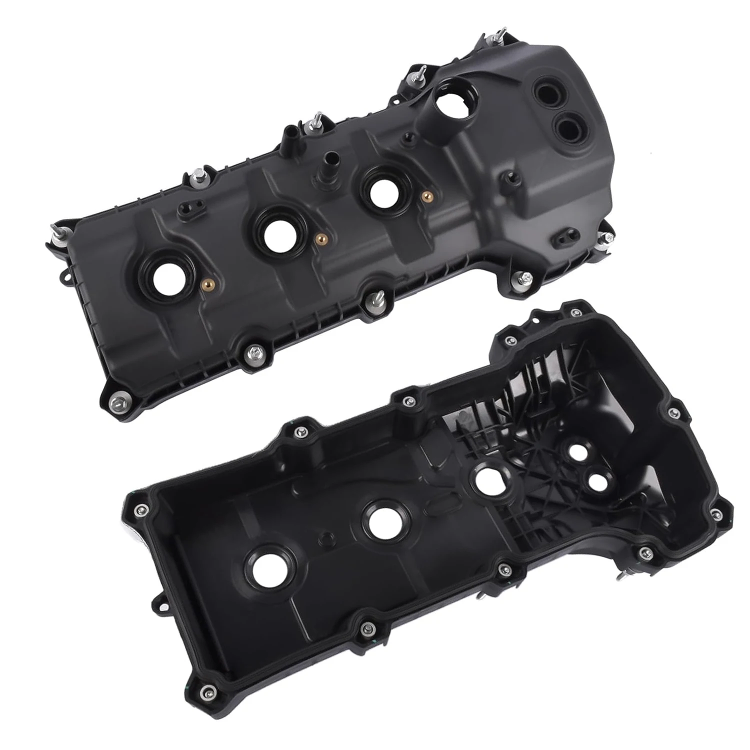 Ford Ford Edge 2015 - 2018 Explorer F150 Flex Mustang Taurus Transit Lincoln MKS MKT MKX MKZ 용 엔진 밸브 커버 오른쪽 및 왼쪽