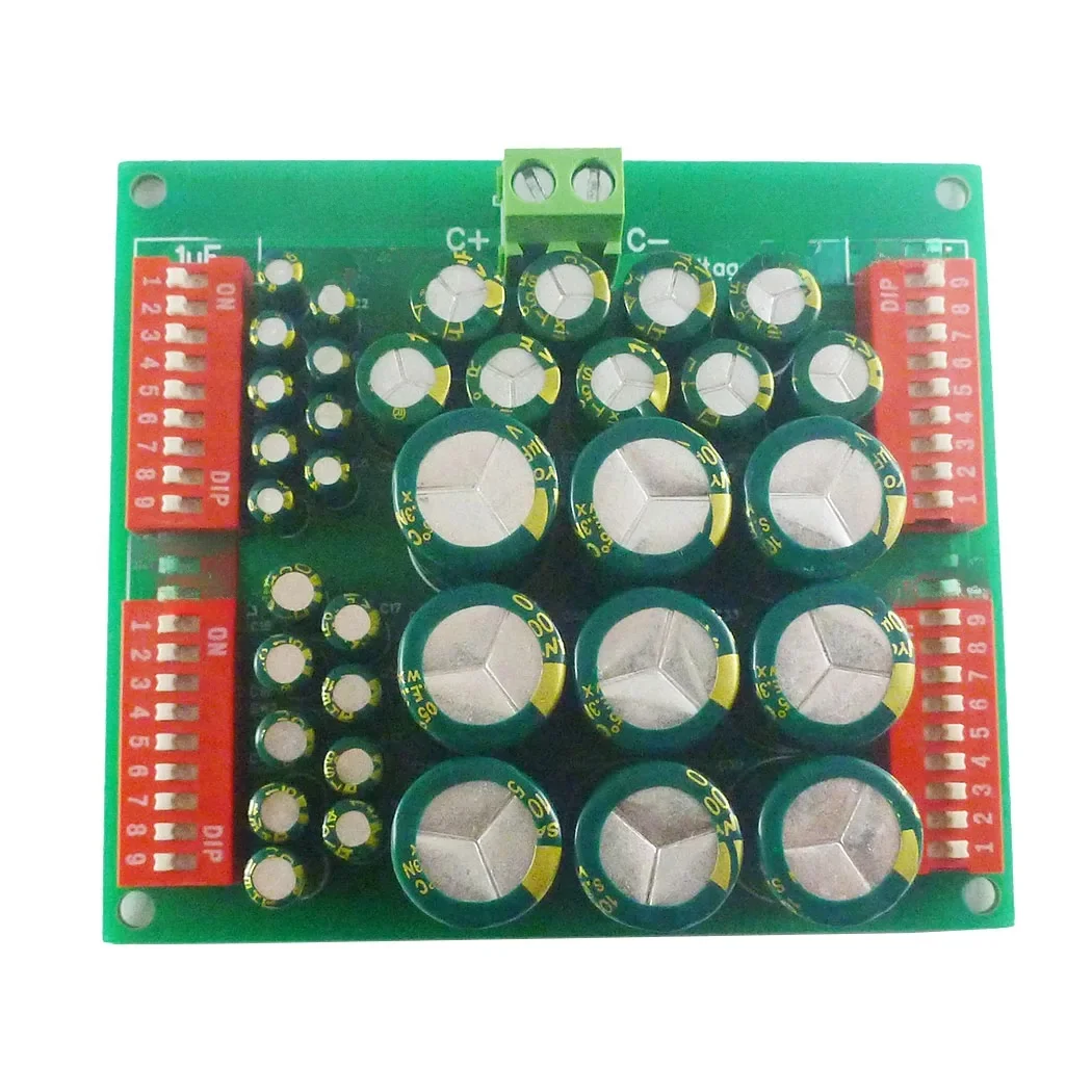 1uF do 9999uF 10mF Moduł programowalnych regulowanych kondensatorów elektrolitycznych o dużej pojemności do rozwoju obwodów elektronicznych — zdjęcie produktu 7