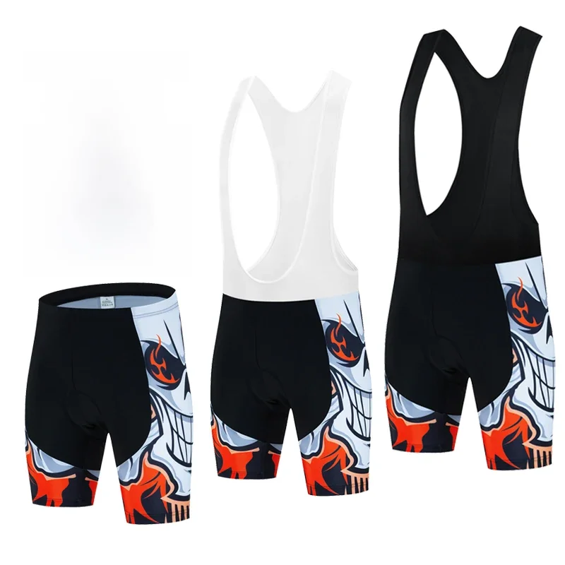 Short de cyclisme pour hommes, short d'équitation, bavoir de vélo vtt, collants courts, pantalons courts d'équipe de vélo avec coussin de Gel 19D, été 2023