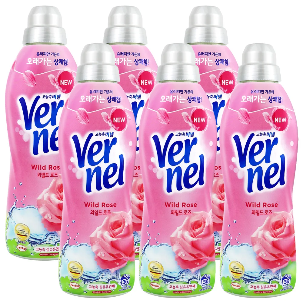 Burnell Wild Rose Textile Sreason, 6 piezas, 900ml